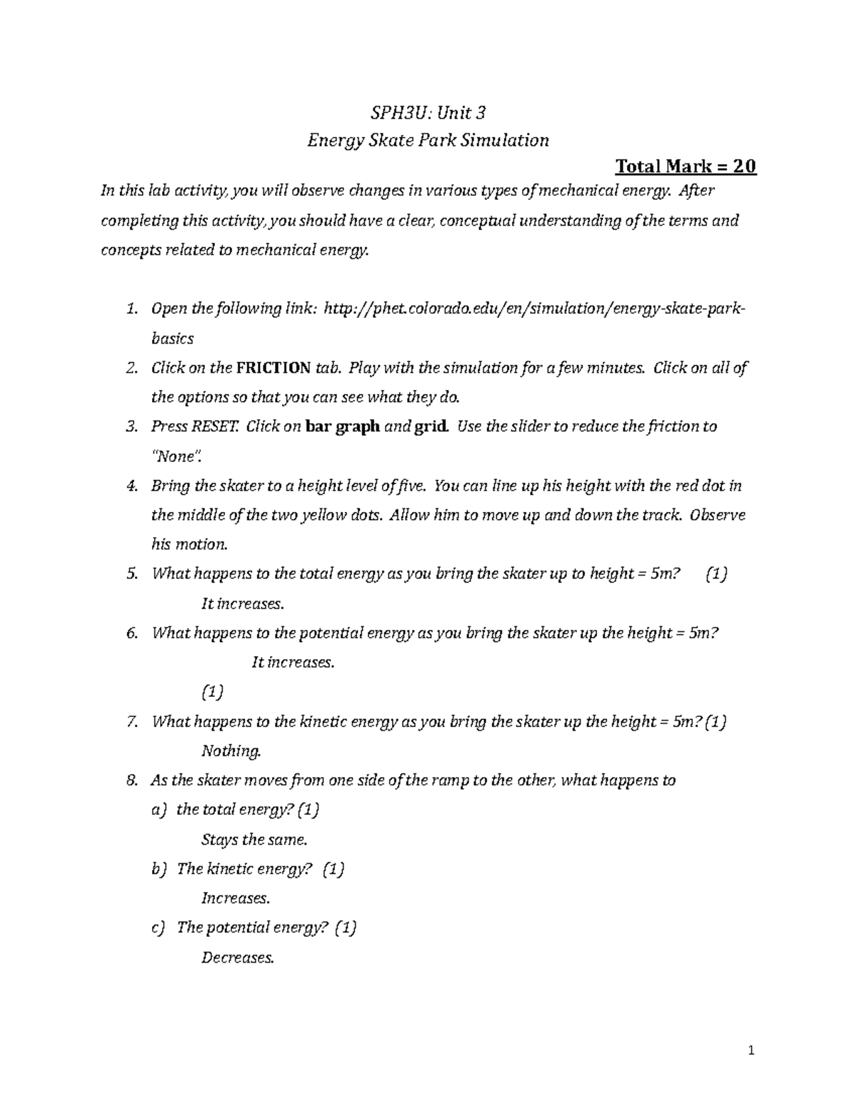 Phet Skate Park Conservation Of Energy 49 - j6ghqvy