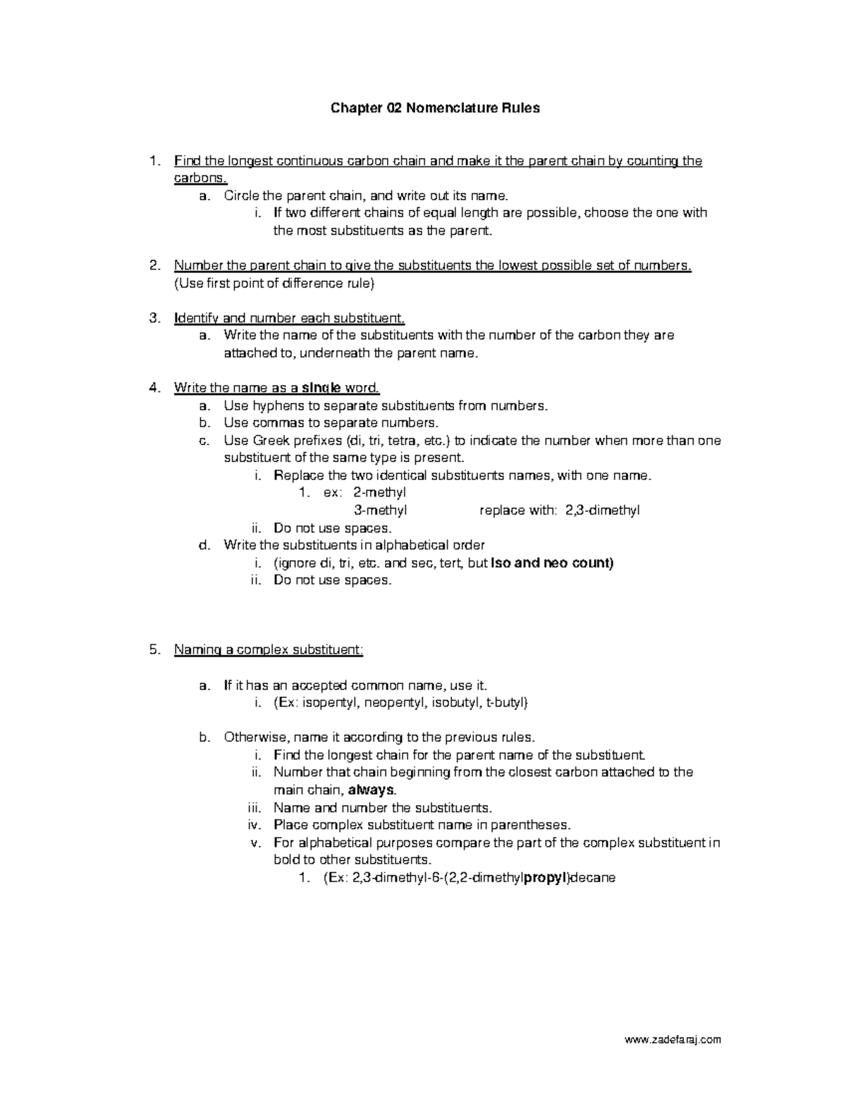 Nomenclature Rules For Naming - zadefaraj Chapter 02 Nomenclature Rules ...