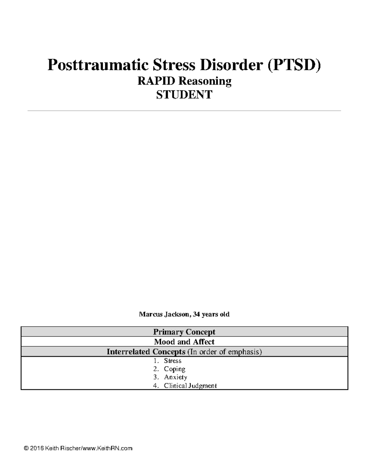 case study ptsd pdf