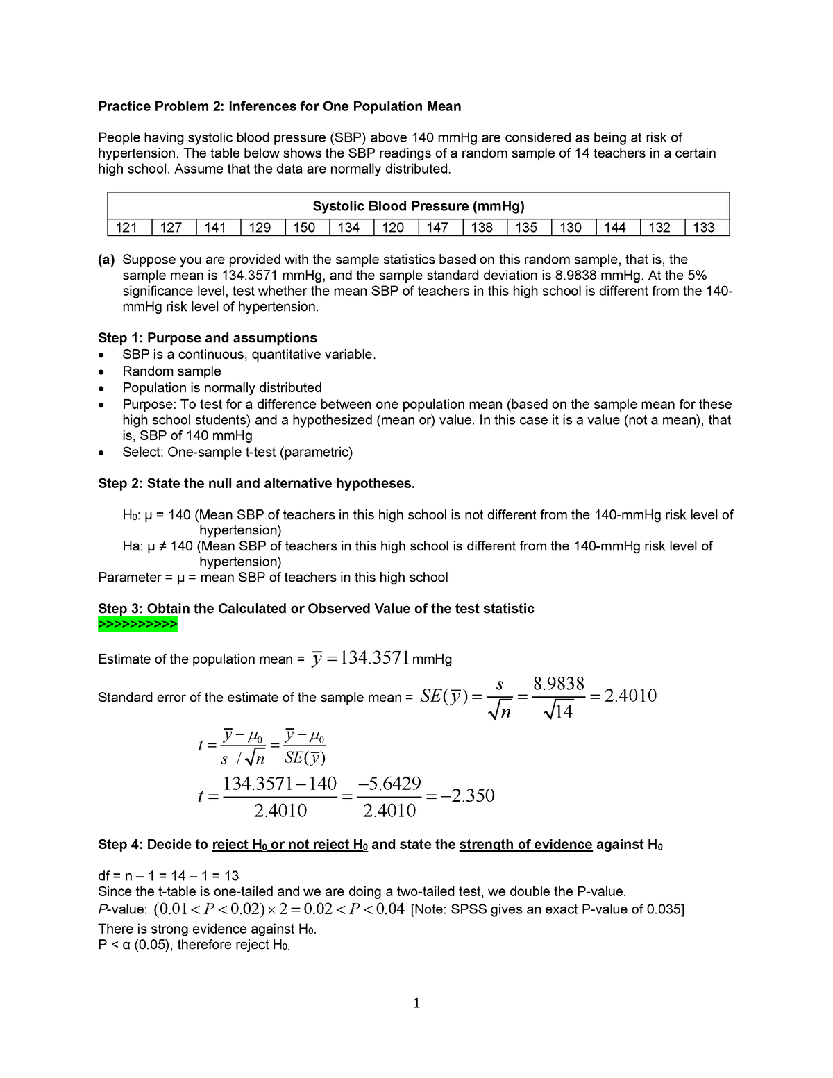 practice-problem-2-one-population-mean-solutions-practice-problem-2