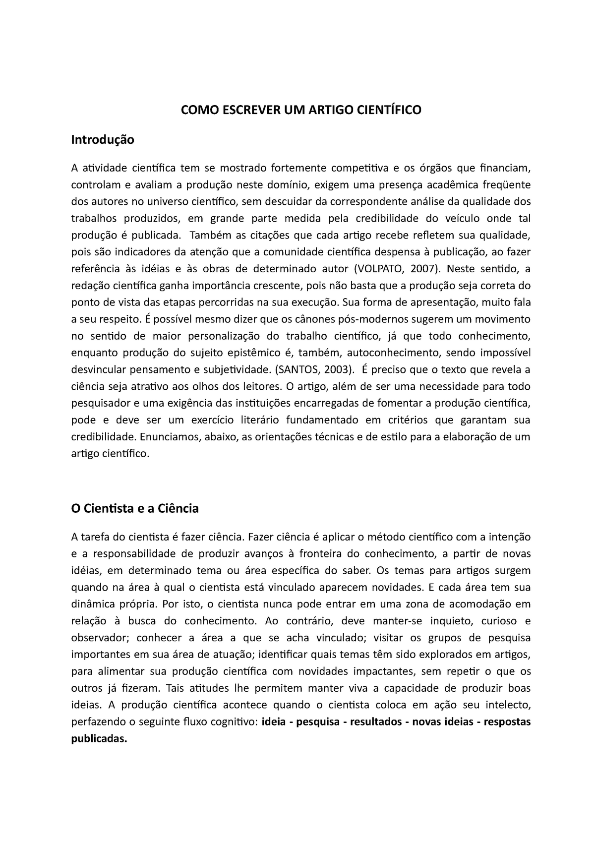 Como Escrever Um Artigo Científico Como Escrever Um Artigo A Atividade Tem Se Mostrado 1046