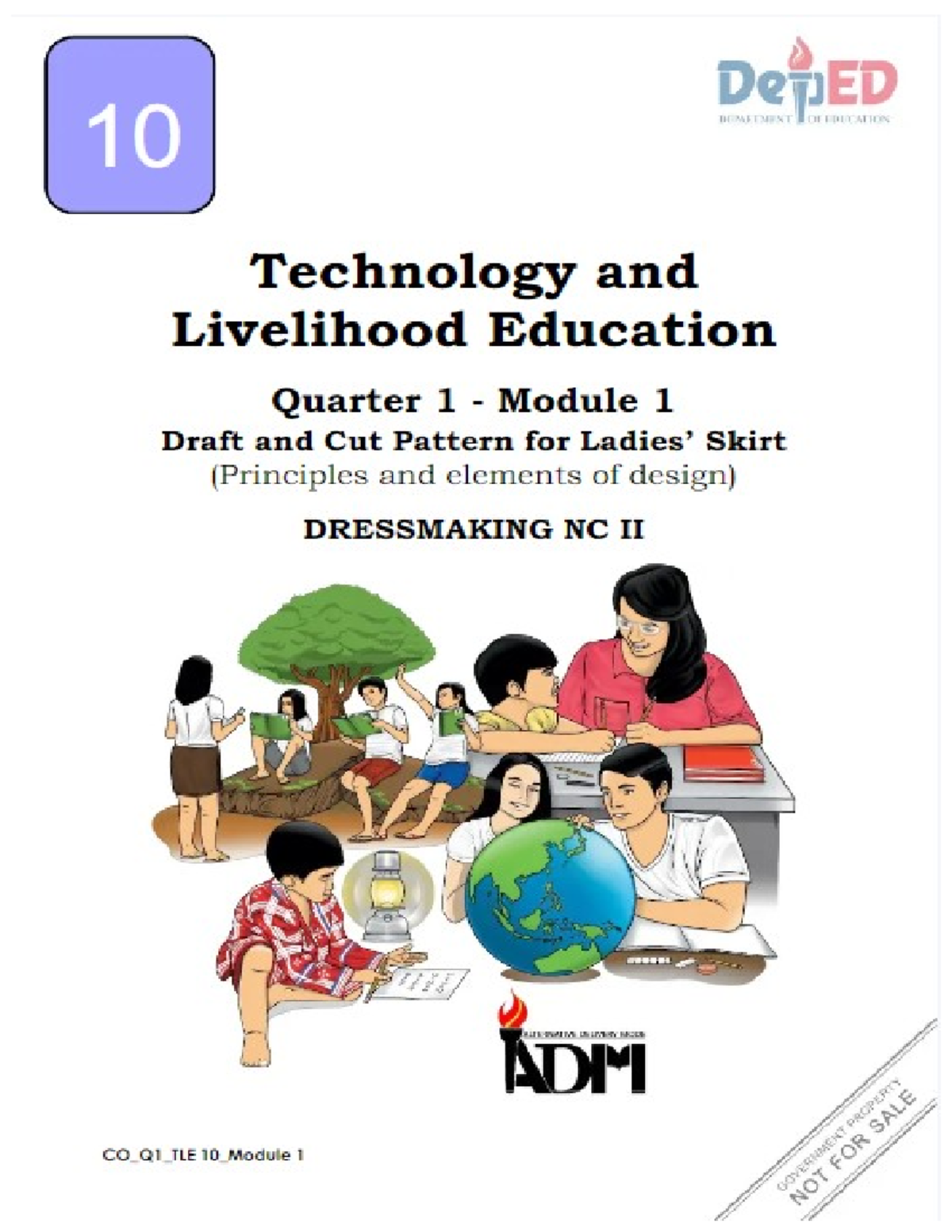 G12 LM - dressmaking 12 - Bachelor of Secondary Education - Studocu