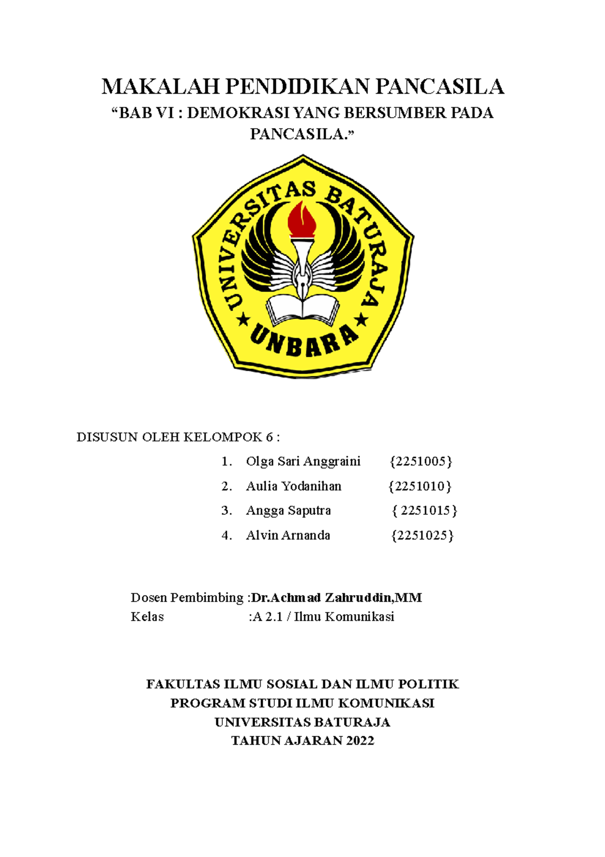 Pancasila - Jelas Dan Lengkap - MAKALAH PENDIDIKAN PANCASILA “BAB VI ...