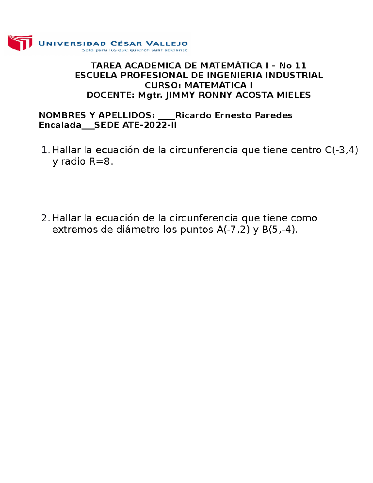 Tarea Academica No11 - Bbbbbbbbbbbbbbbbbbbbbbbbbbbb - ESC TAREA ...