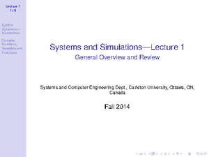 Lab 2 Lab 2 instructions - CARLETON UNIVERSITY Department of Systems ...