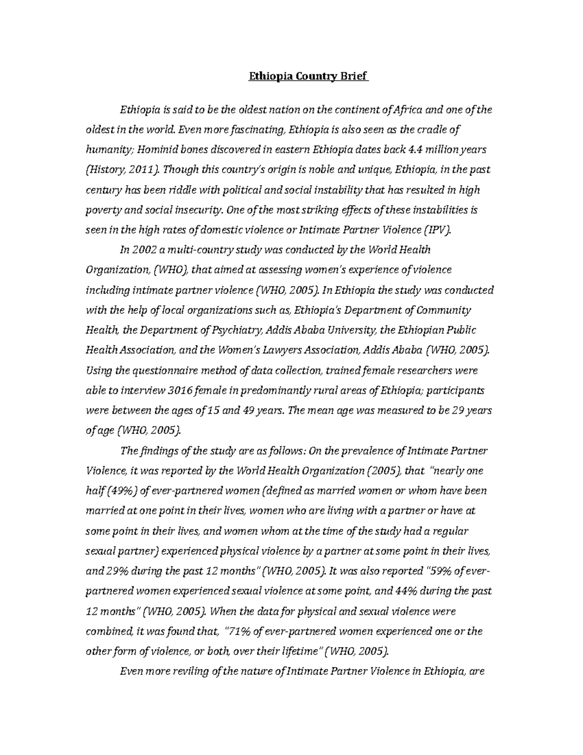 essay about my country ethiopia