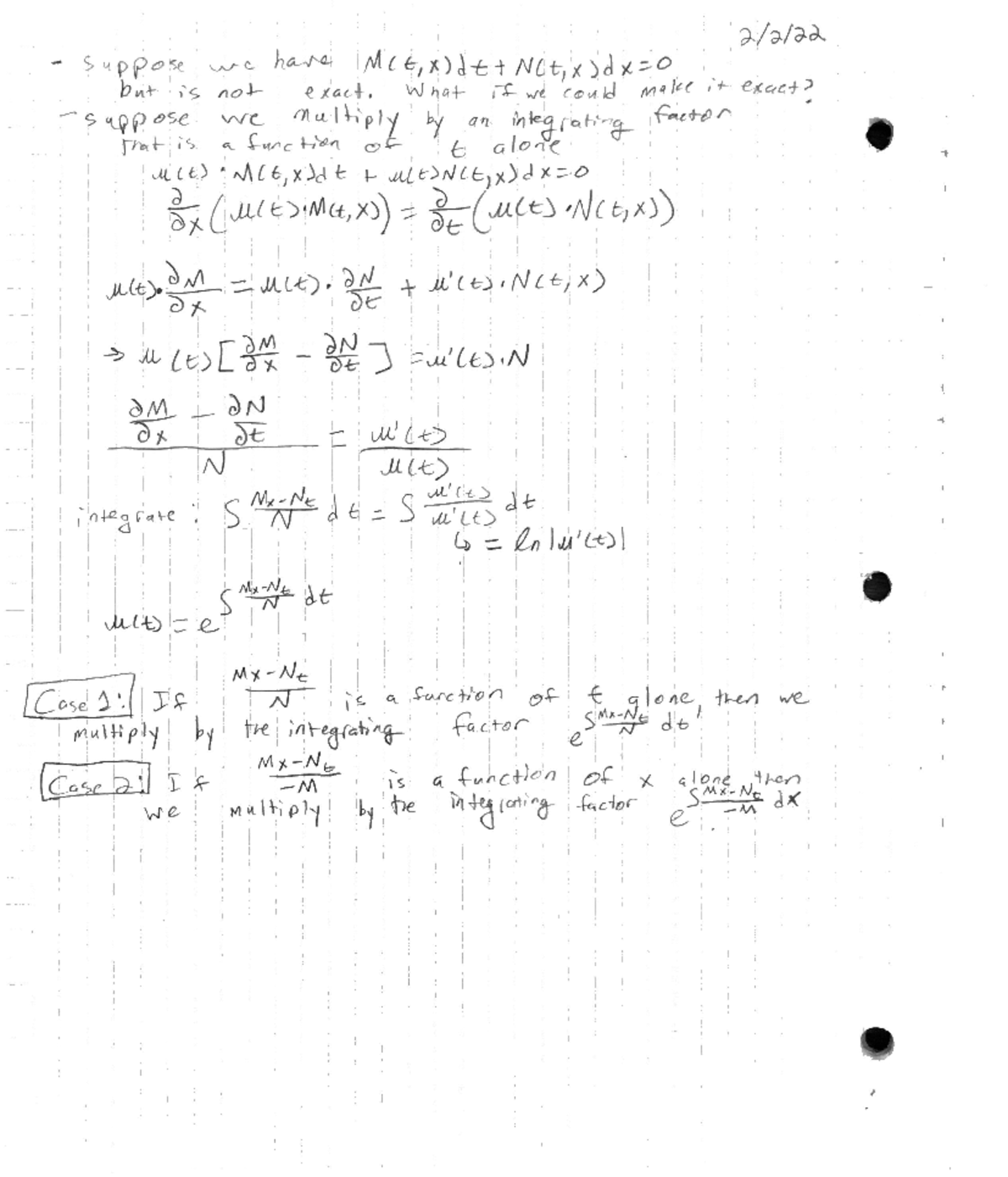 Differential EQ 2 - MATH 242 - Studocu