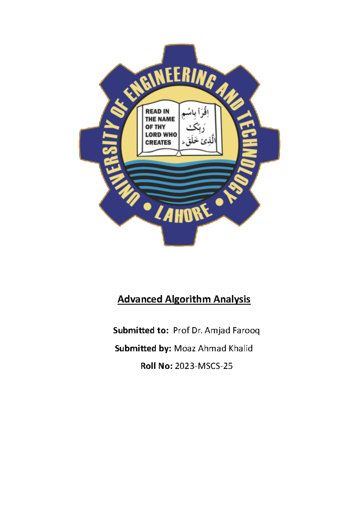 Week3 analysis report - Good 👍 - Advanced Algorithm Analysis Submitted ...