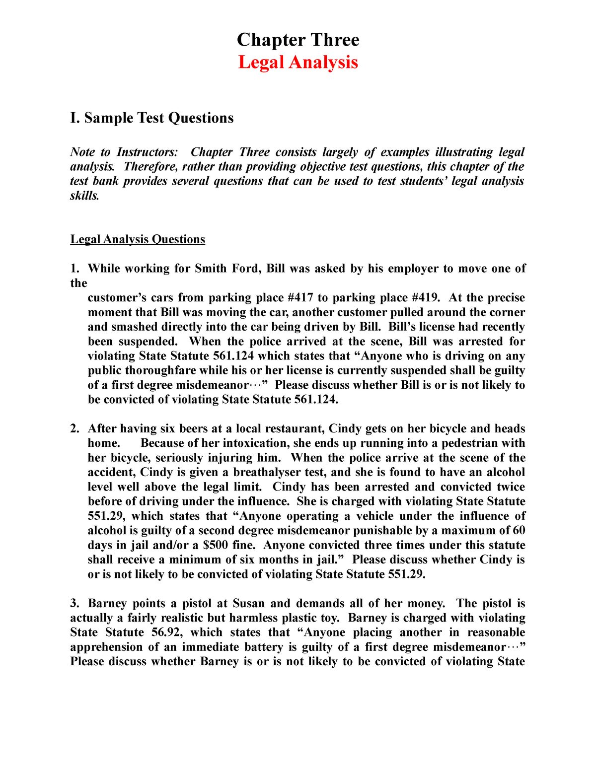 legal analysis essay example