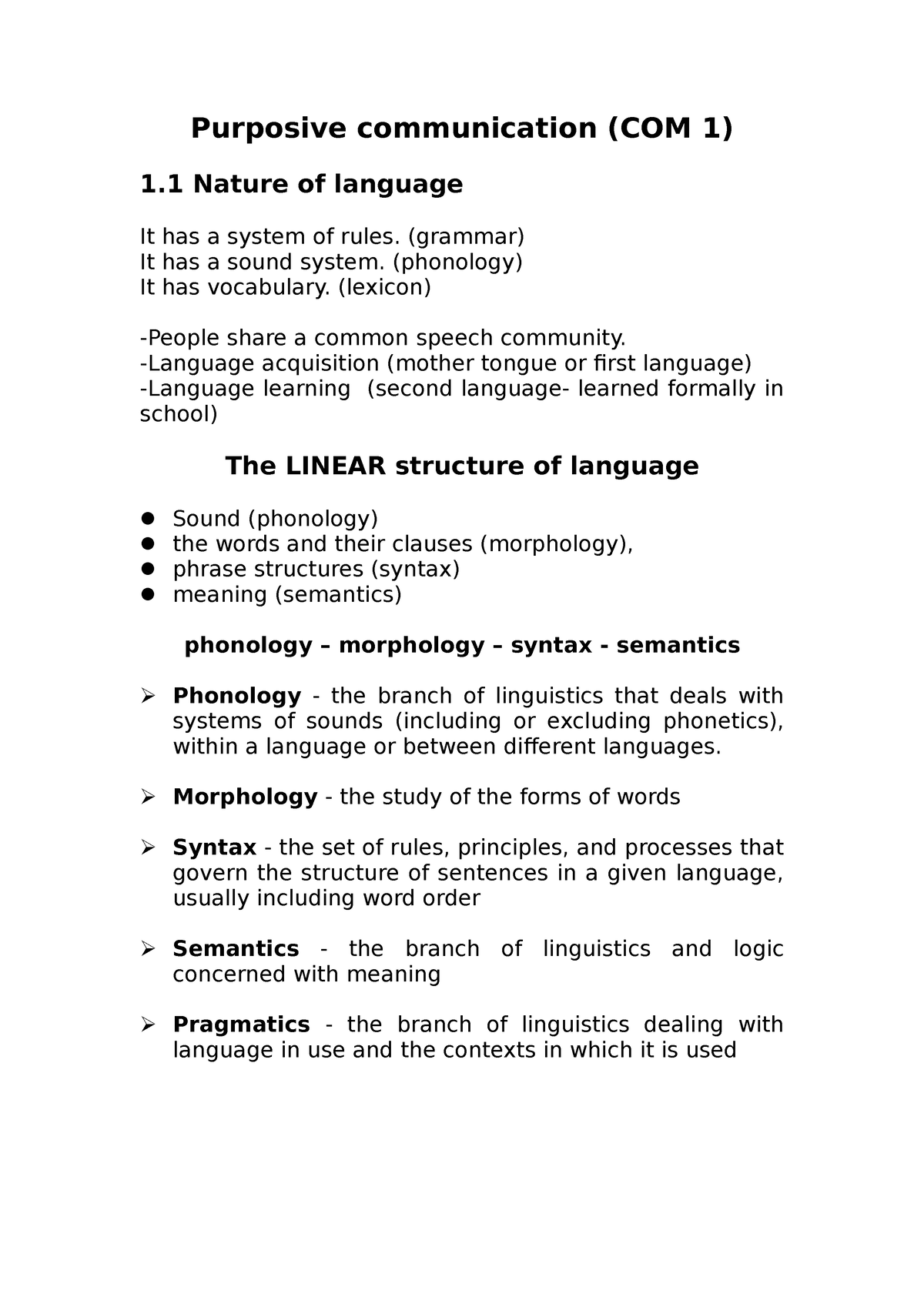 explanation essay purposive communication