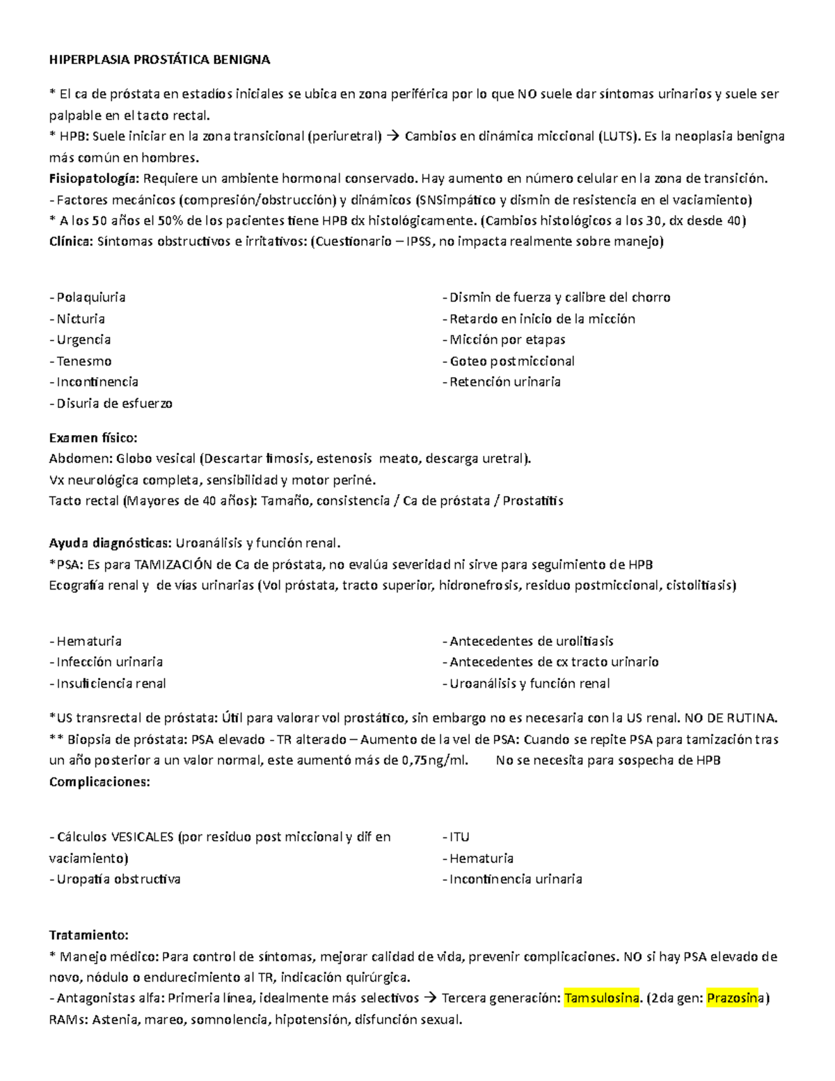 aumento del tamaño de la próstata de 30 ml