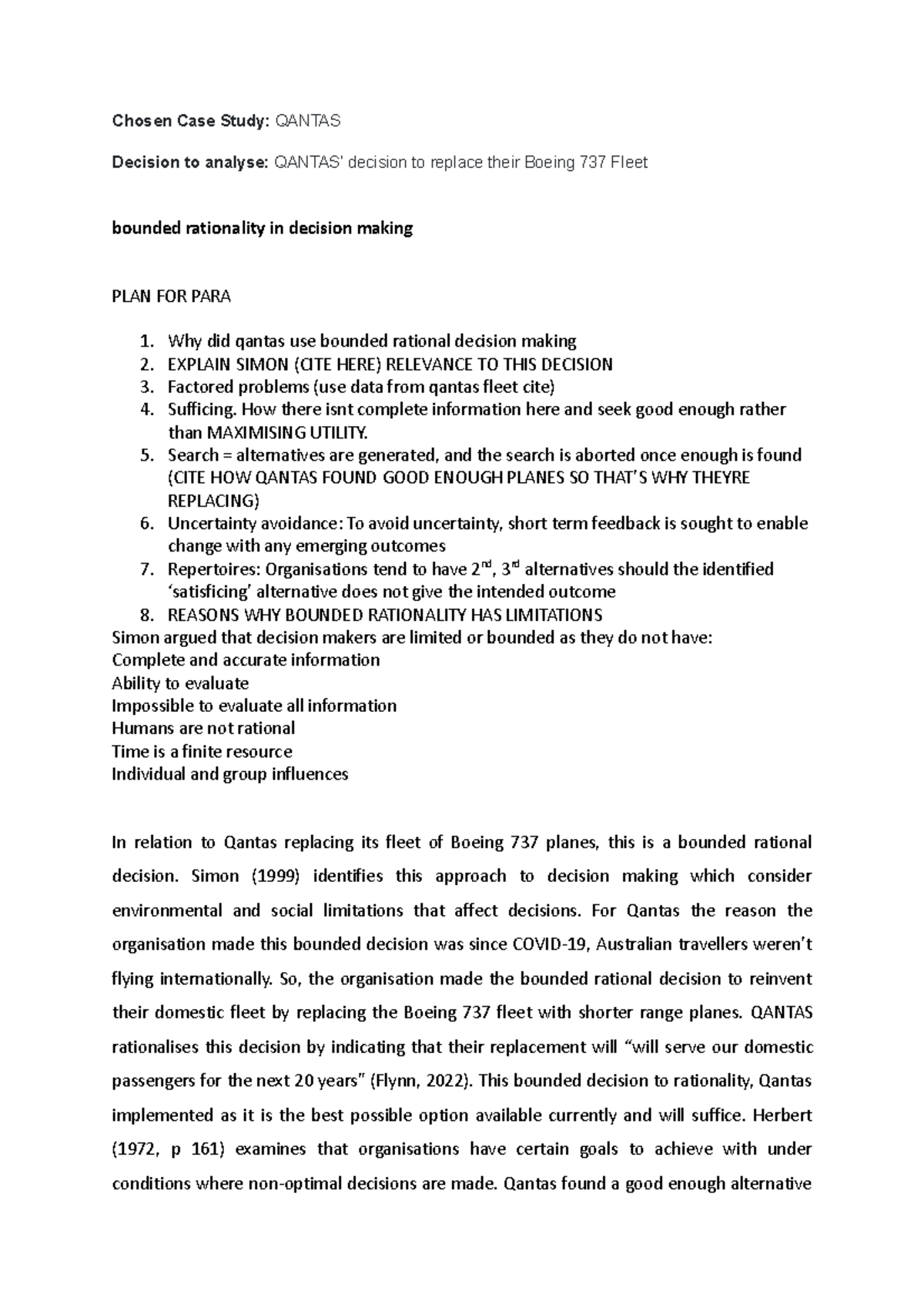 case study on shared decision making term end assignment