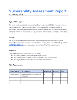 The Exemplar Explained - Cybersecurity Incident Report Network Traffic ...