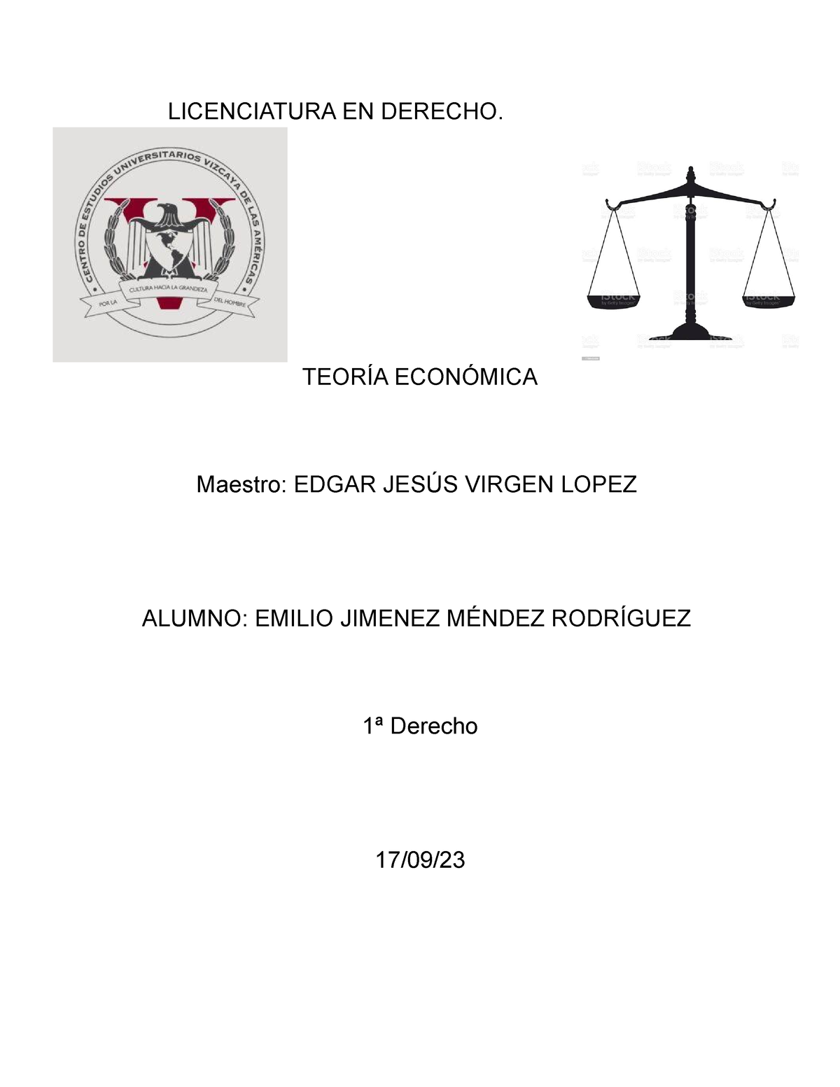 Tarea Martes Teoria Del Derecho - LICENCIATURA EN DERECHO. TEORÍA ...