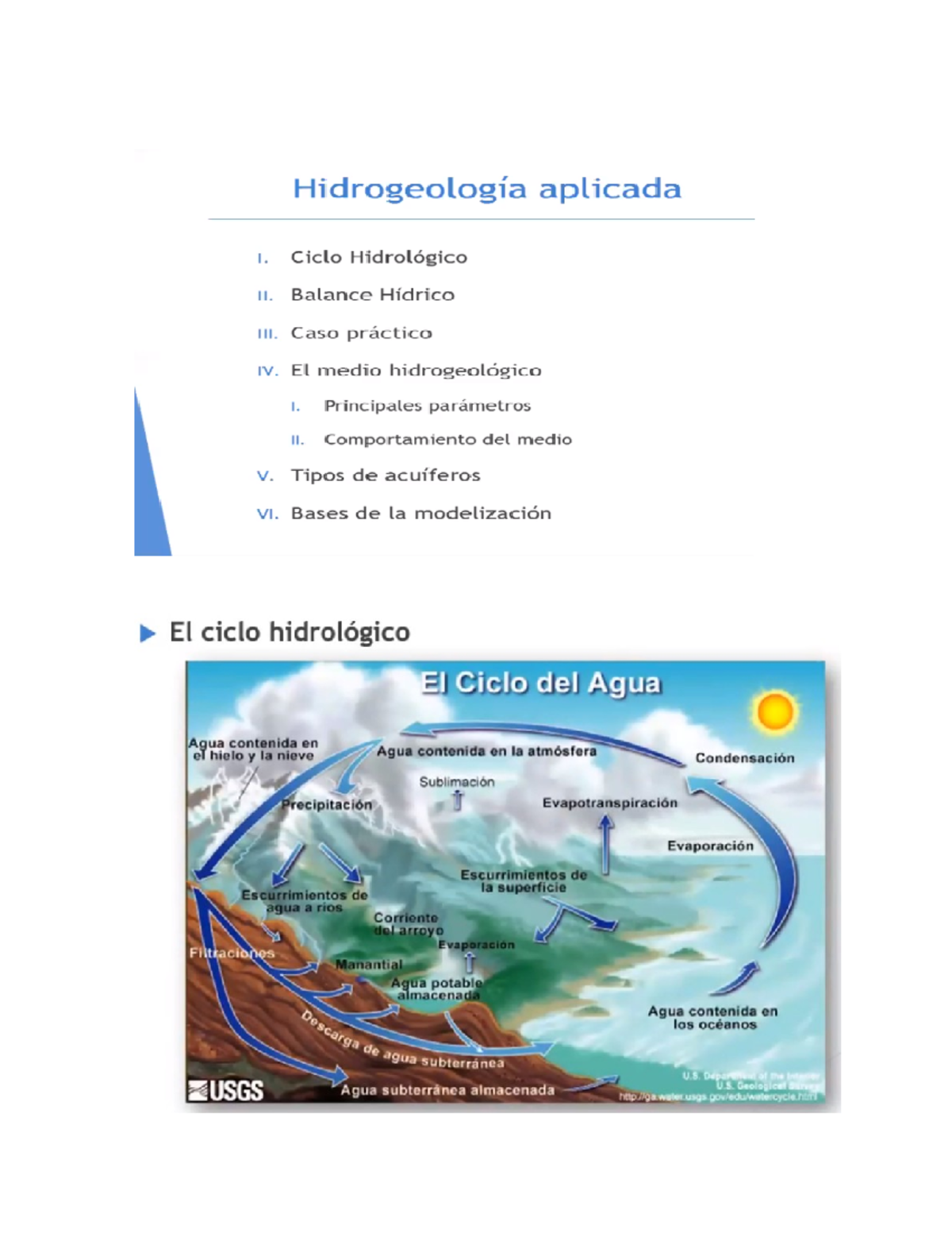 2. Hidrogeologia - Hidrologia - UNSA - Studocu