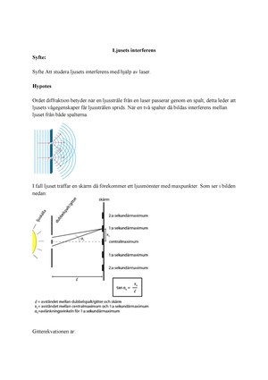 Fysik - Uppdrag 2 - Uppdrag 2 Uppgift 1 Material: En Boll, Ett Bord Och ...