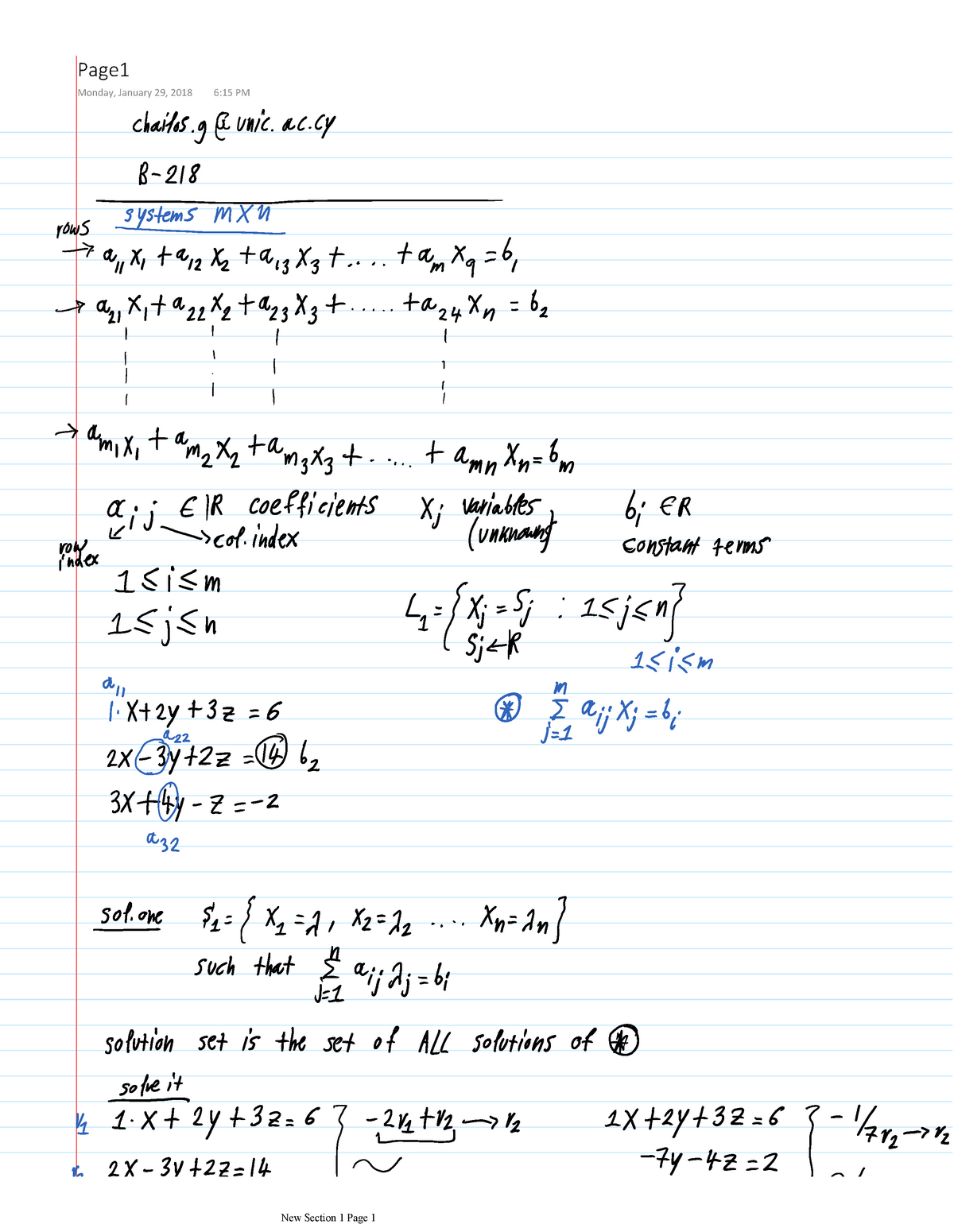 Linear notes - George - Linear Algebra - Warning: TT: undefined ...