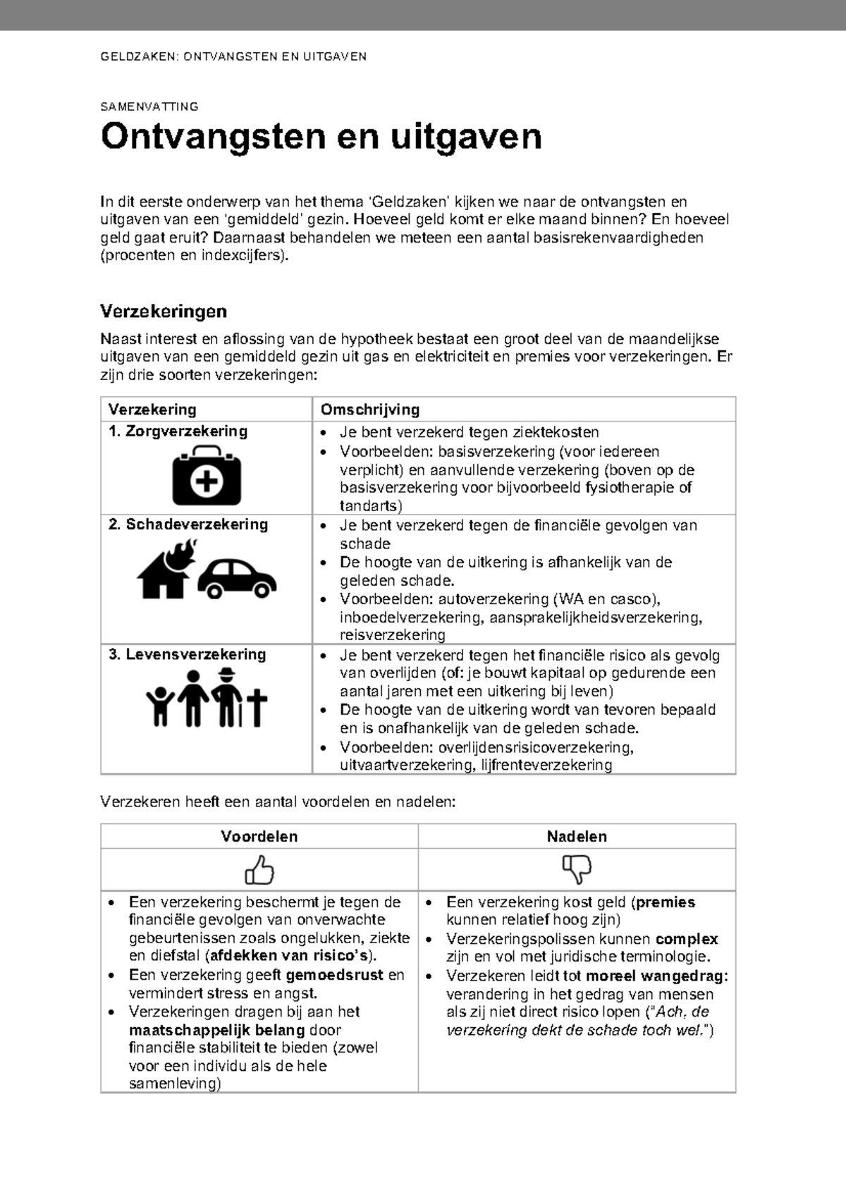 C Samenvatting T10095 O01s01 Ontvangsten En Uitgaven 1701258036 ...