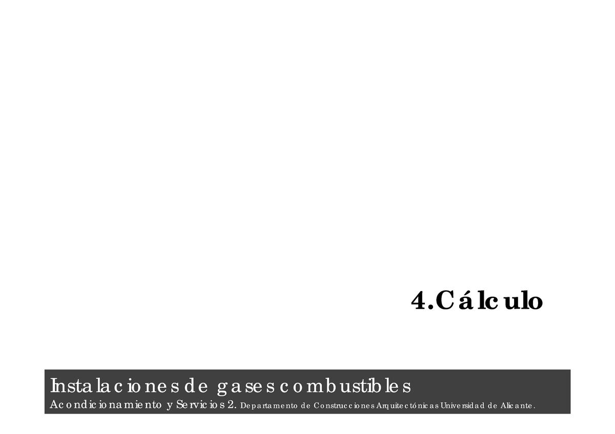 Practico Para Hacer Calculos De Gas Studocu