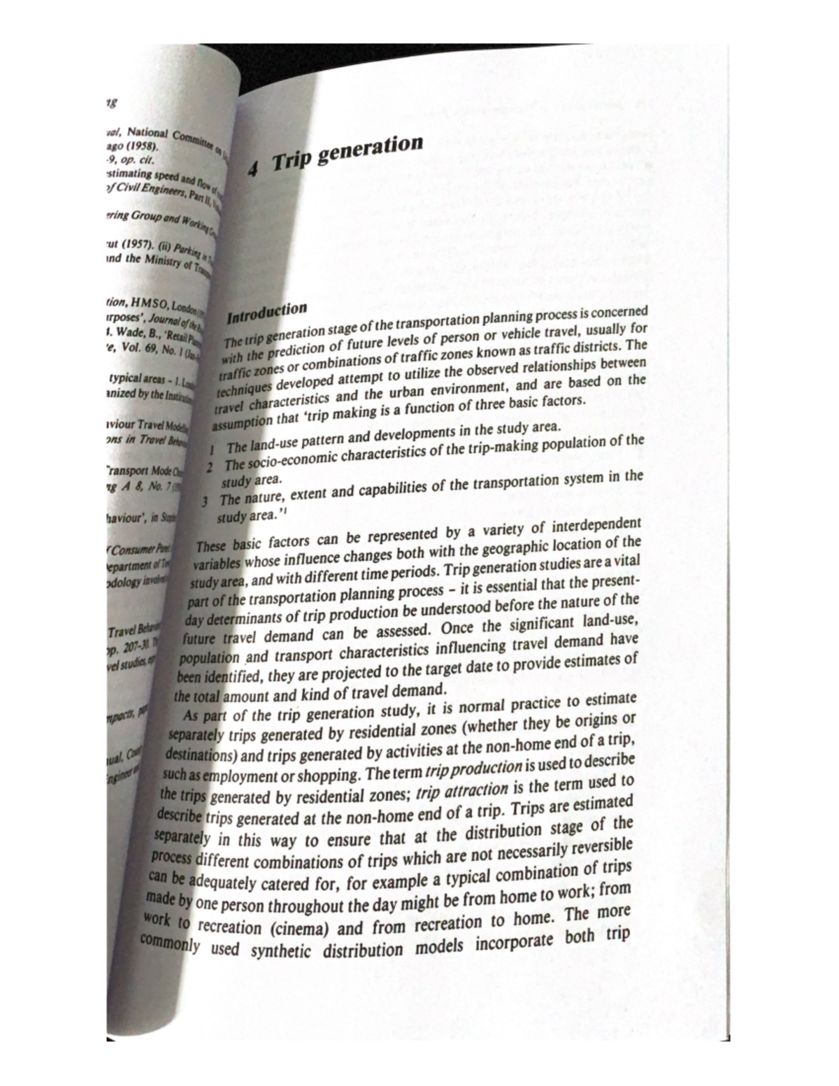 4 Trip generation - NOTES - mittee 4 Trip generation nal Introduction P ...
