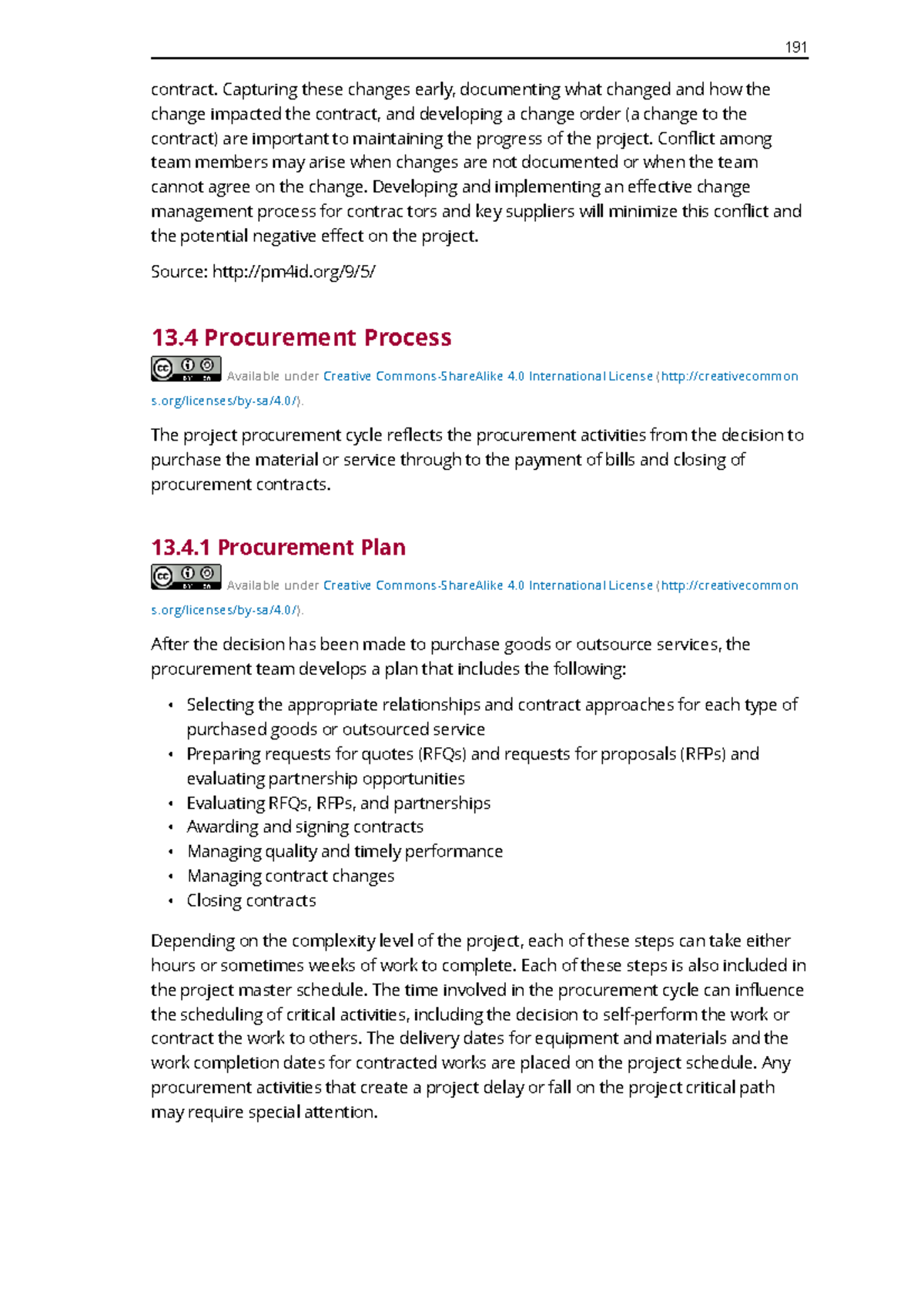Project Management 15694-15-262-63 - contract. Capturing these changes ...