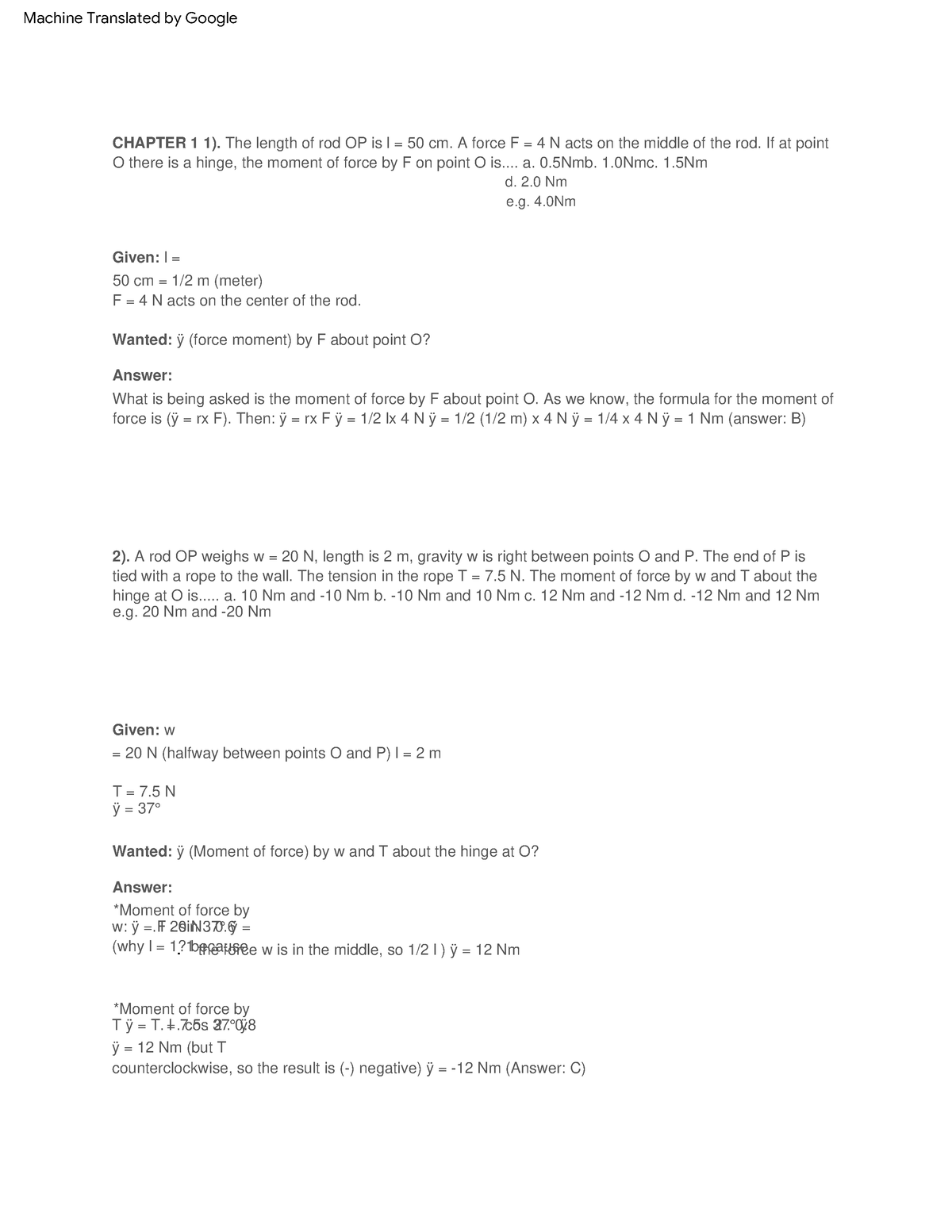 physics-solution-chapter-1-wanted-force-moment-by-f-about-point