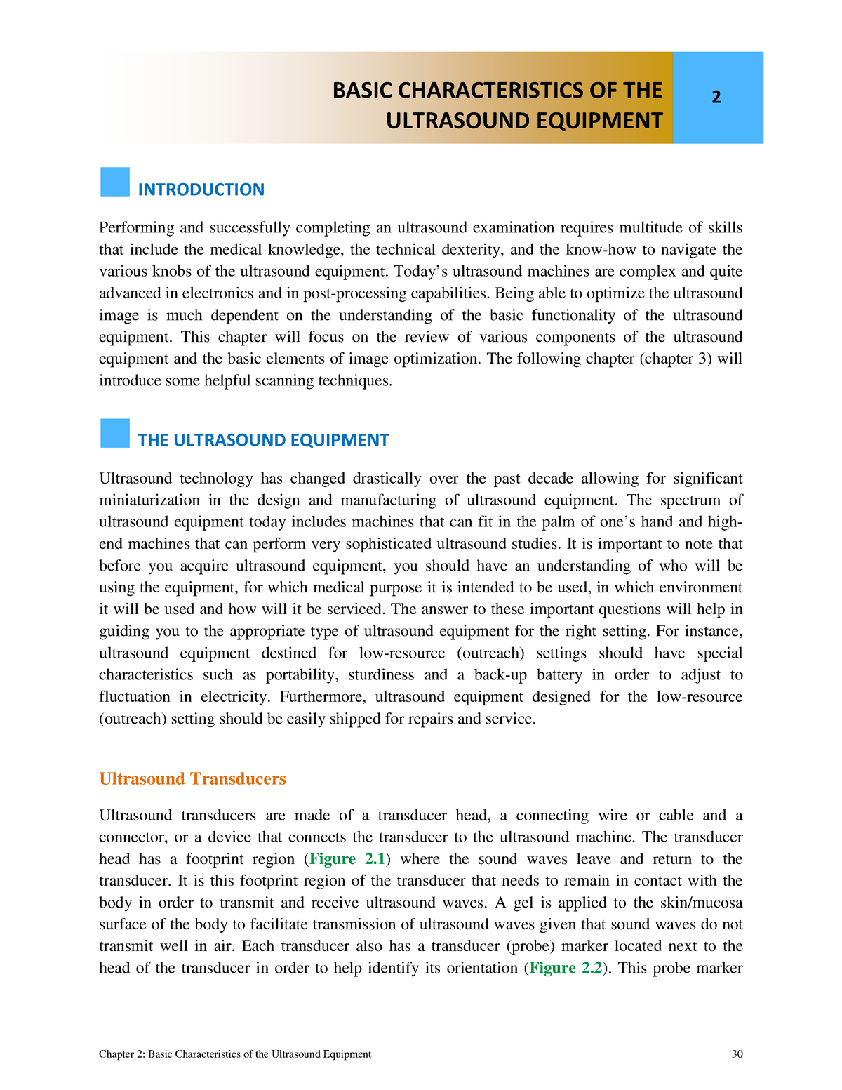 role of ultrasound thesis