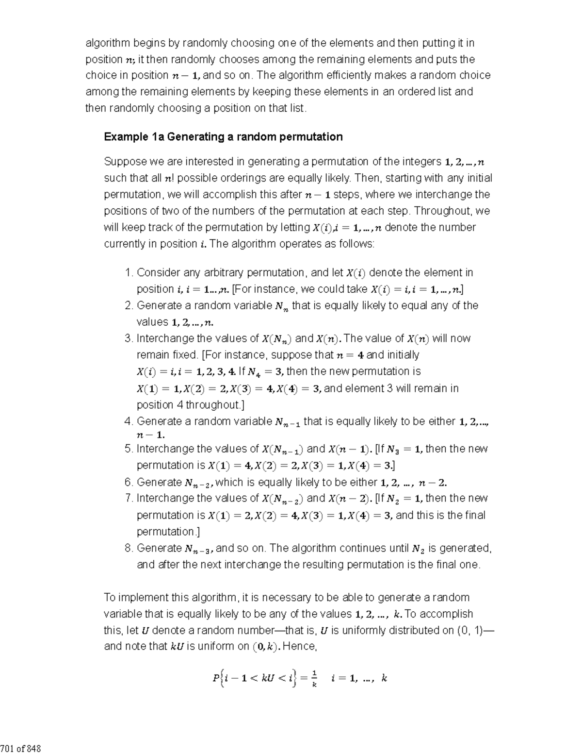 Textbook 10th edition solutions - algorithm begins by randomly choosing ...