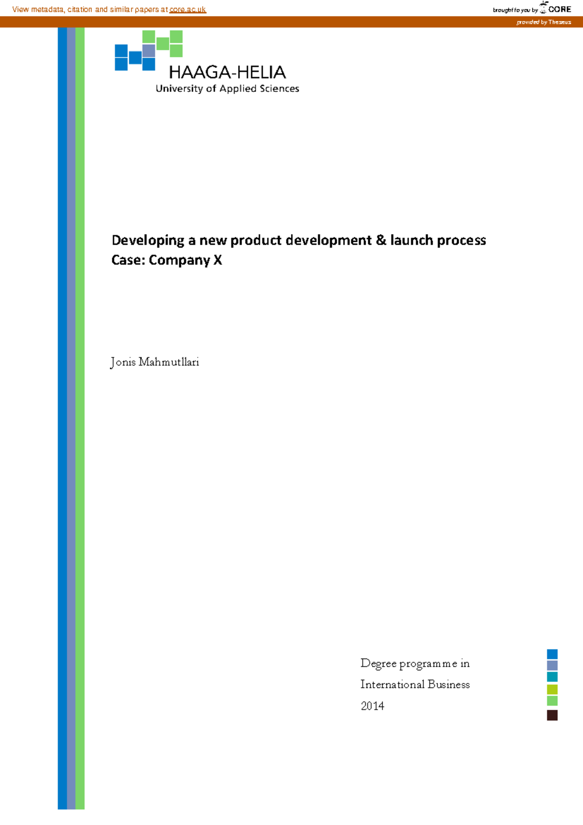 38102477 I want only for project Developing a new product