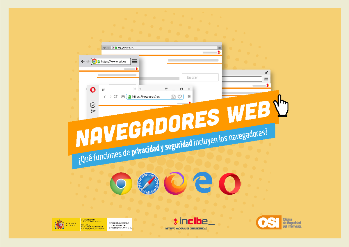 Características de los navegadores Web - h ps:osi Buscar h ps:osi ...