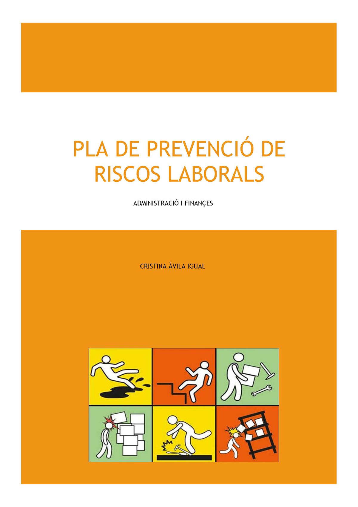 PLAN DE PREVENCIÓN DE RIESGOS FOL By Mariasaenzdy99   Issuu