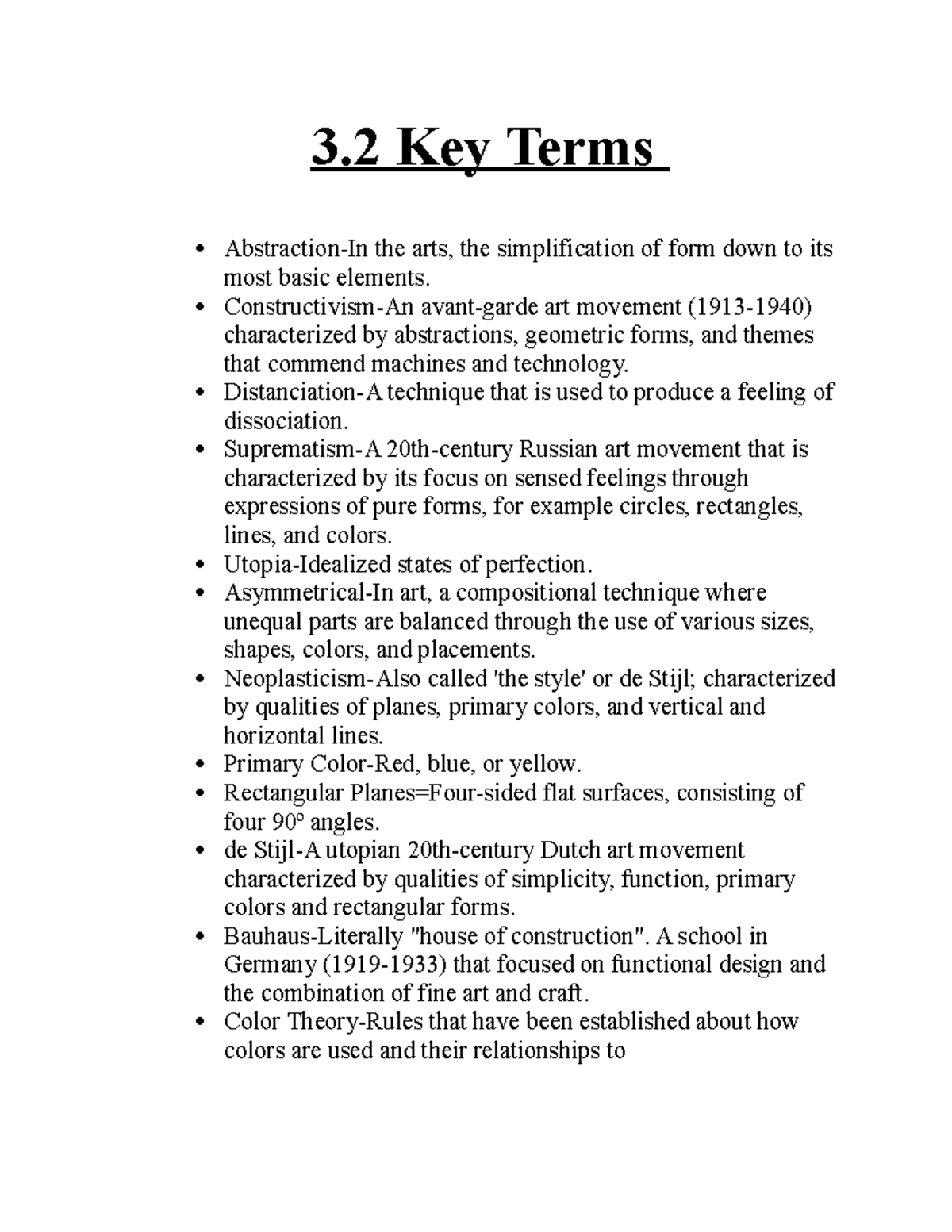 3 2 Key Terms Art History II 3 Key Terms Abstraction In The Arts   Thumb 1200 1553 