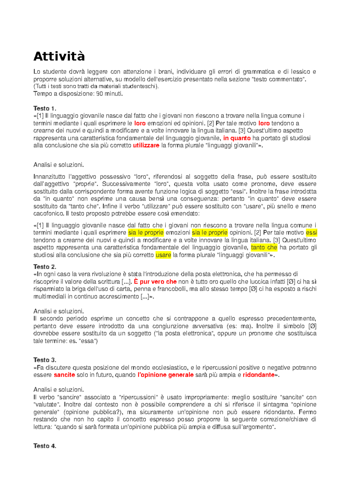 Attivita 11 Lombardi Studocu