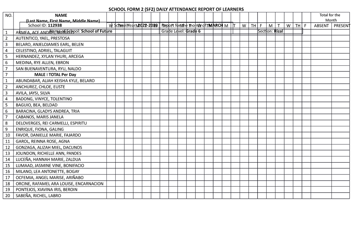 march-practice-material-school-form-2-sf2-daily-attendance-report