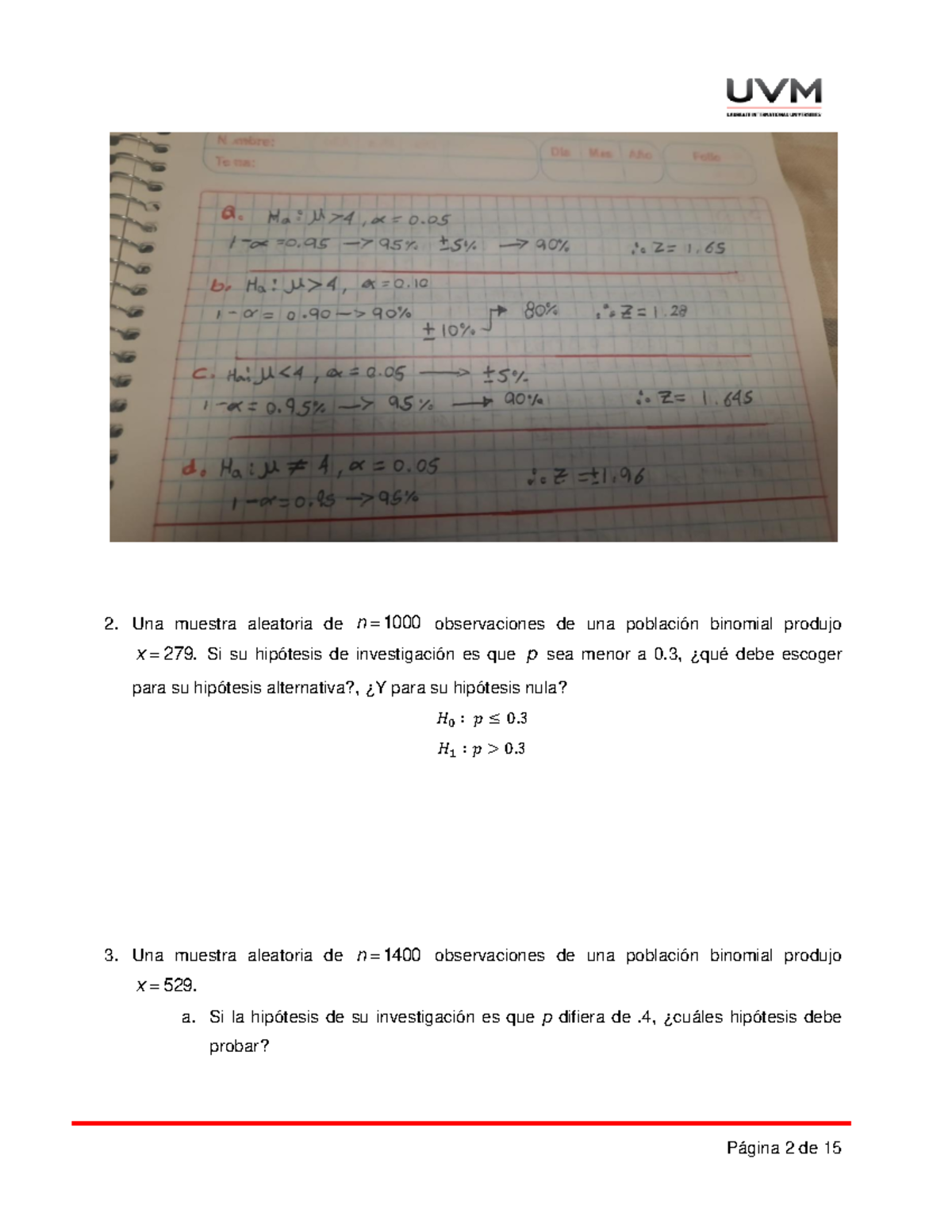 A Estadistica Inferencial Una Muestra Aleatoria De N