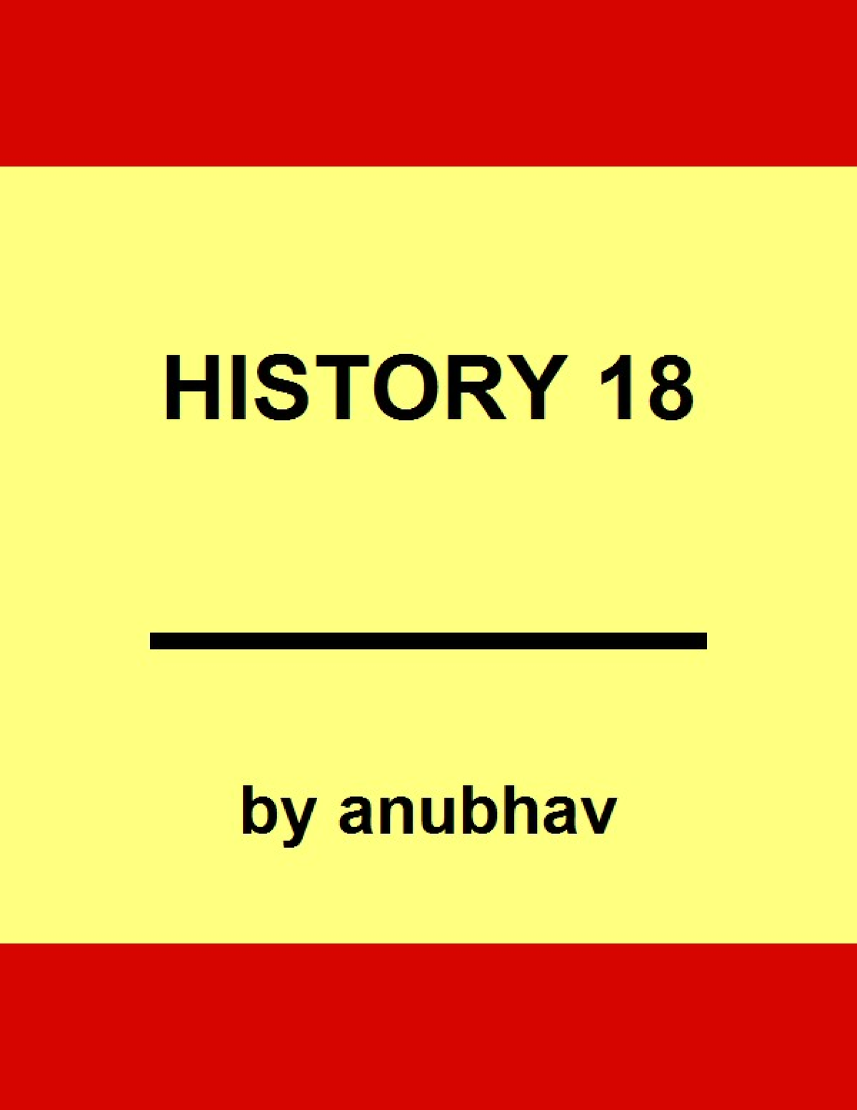 History 6 - ESSAY - E-B O O K S D E V E L O P E D B Y 1. D R A N Ja Y S ...