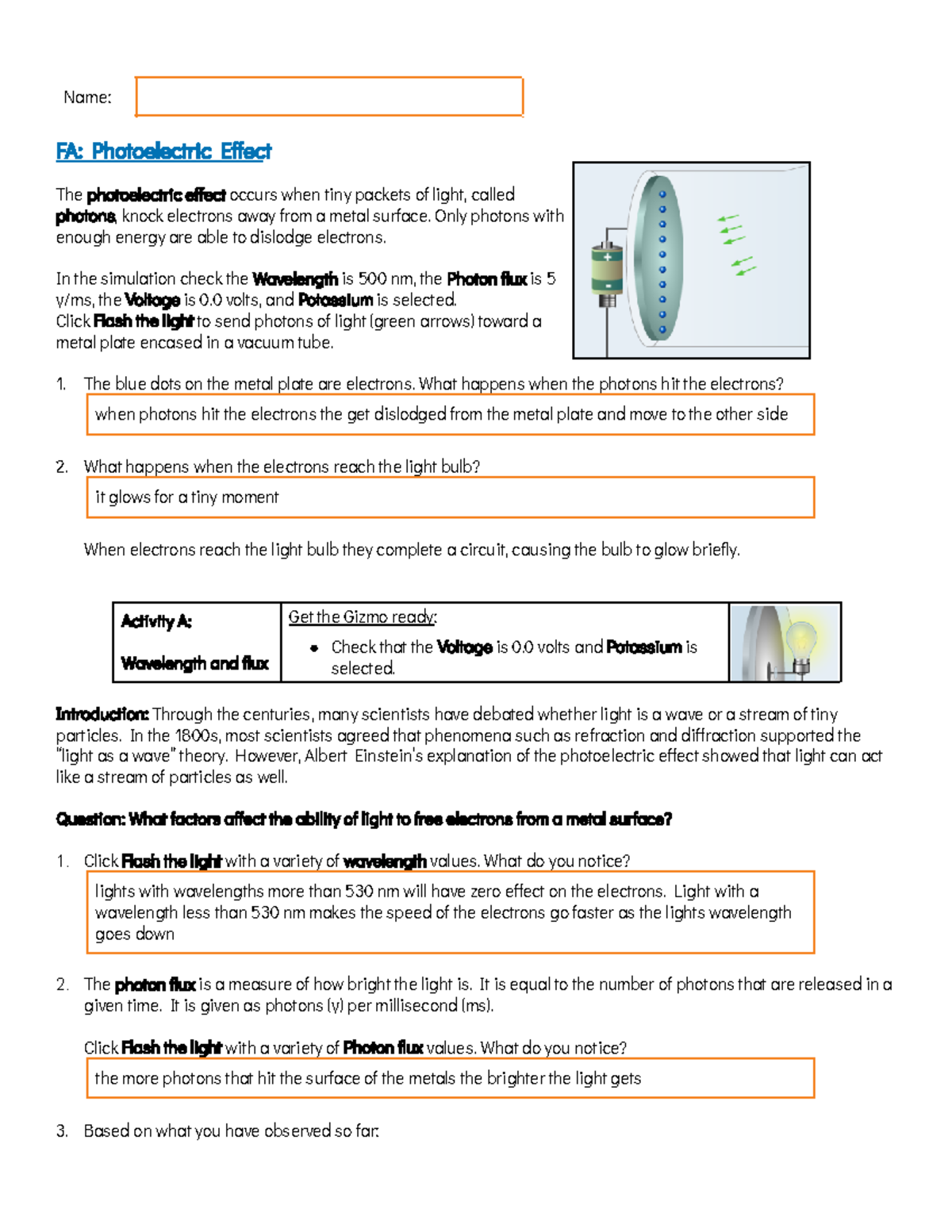 Photoelectric Effect and Factors Affecting Electron Emission Studocu