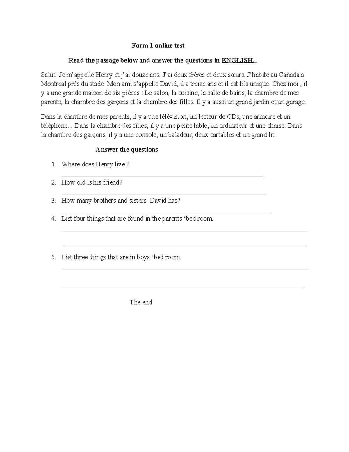 Form one online - About basics - English Literature. A Short History ...