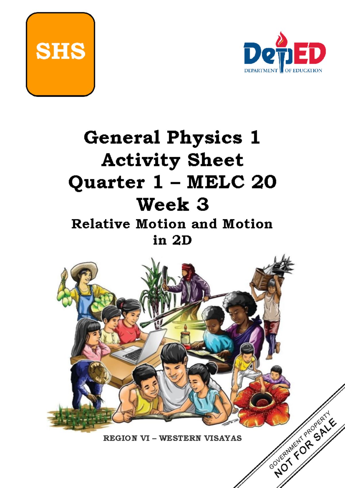 SHS Gen - asfsdfa - i General Physics 1 Activity Sheet Quarter 1 – MELC ...