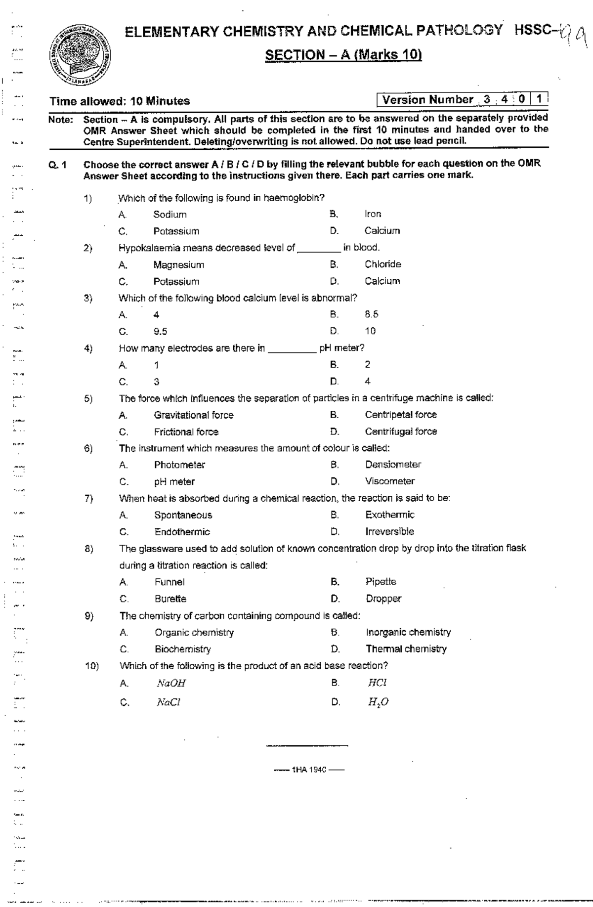 Federal-board-class-11-elementary-chemistry-and-chemical-pathology-2019 ...