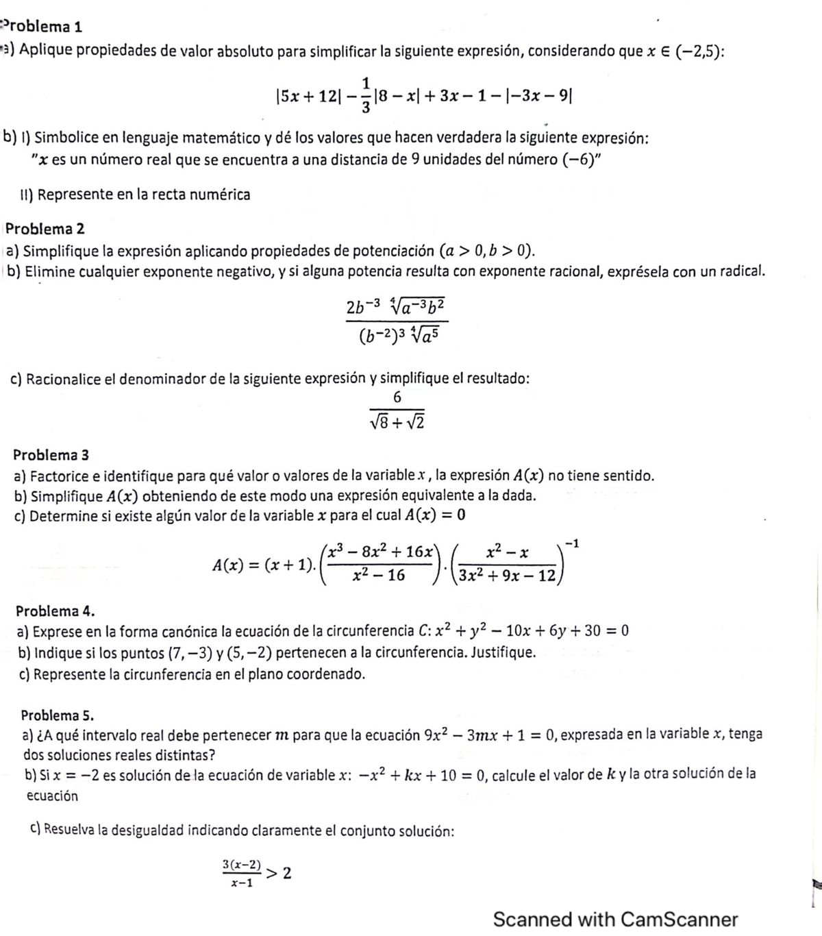 Mate 1erparcial 2023 - Primer Parcial Matematica Ciclo Introductorio ...