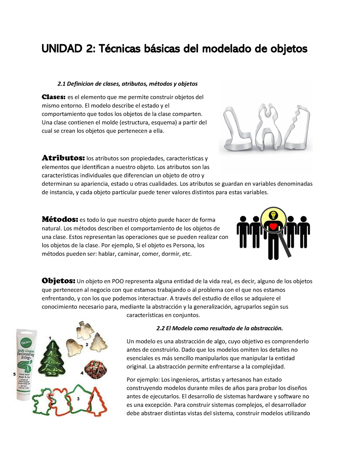 Unidad 2 Técnicas Básicas Del Modelado De Objetos - UNIDAD 2: Técnicas ...