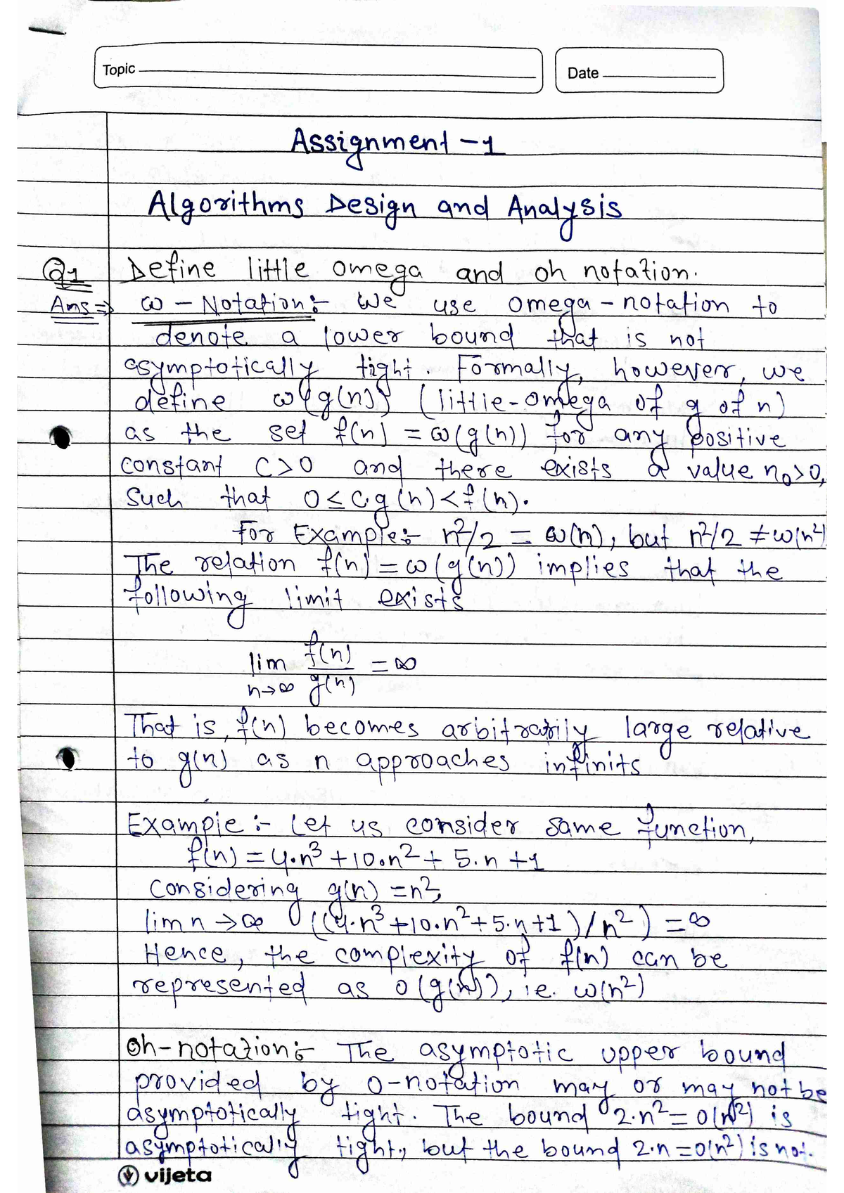 assignment ada sample locations