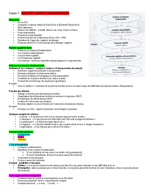 Modèles D' Intervention Psychosociale - MODÈLES D'INTERVENTION ...