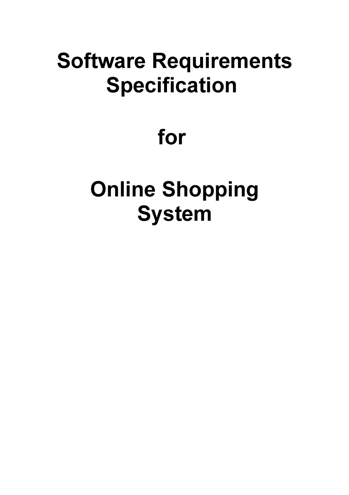 srs-online-shopping-system-software-requirements-specification-for