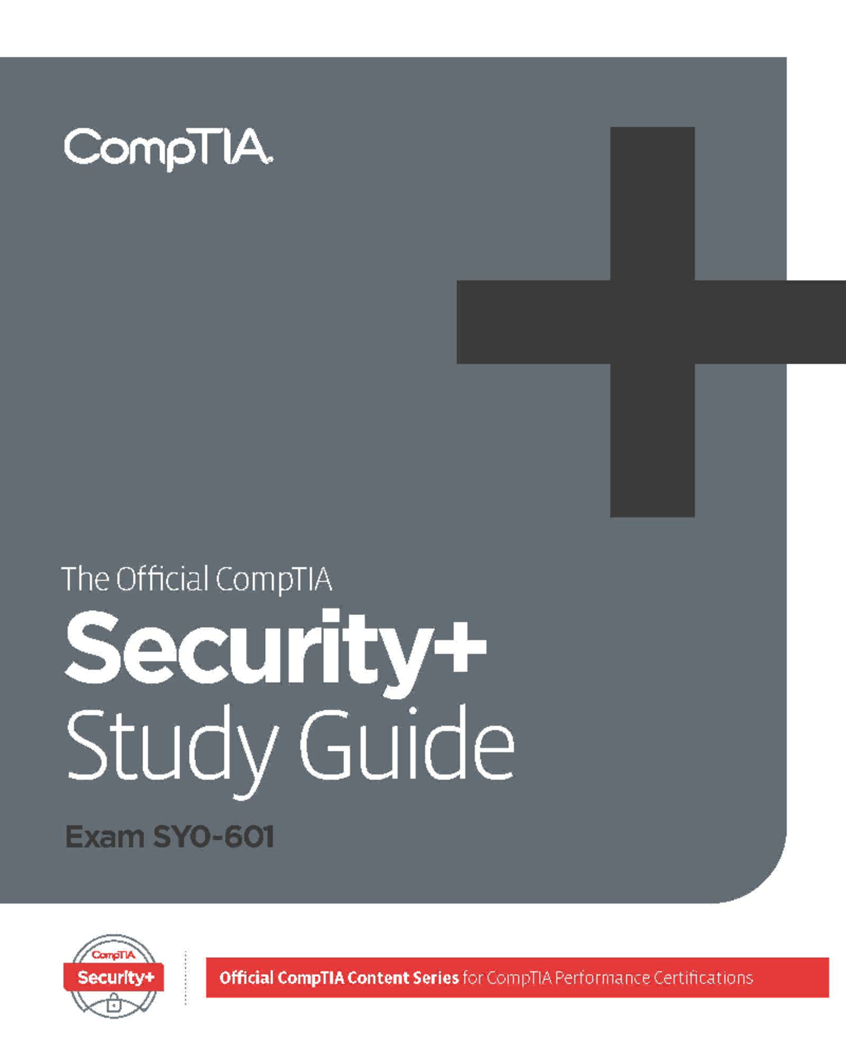 Security studyguide sy0601 samplelesson The Official CompTIA
