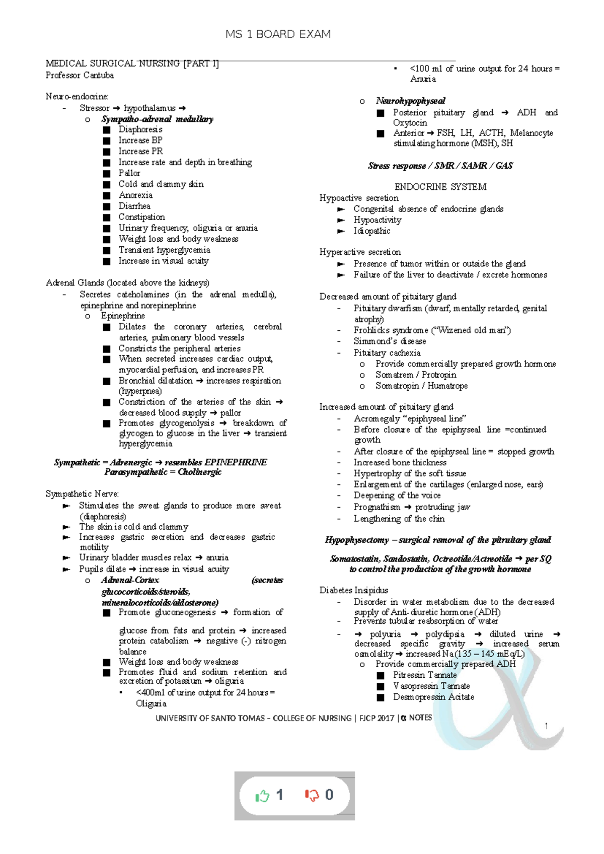 Dlstudocu.com 2-ms-1-board-review - REVIEWER MEDICAL SURGICAL NURSING ...
