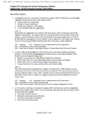 NSG219 Assessment of GI System Ch Outline - Medical Imaging Relating to ...