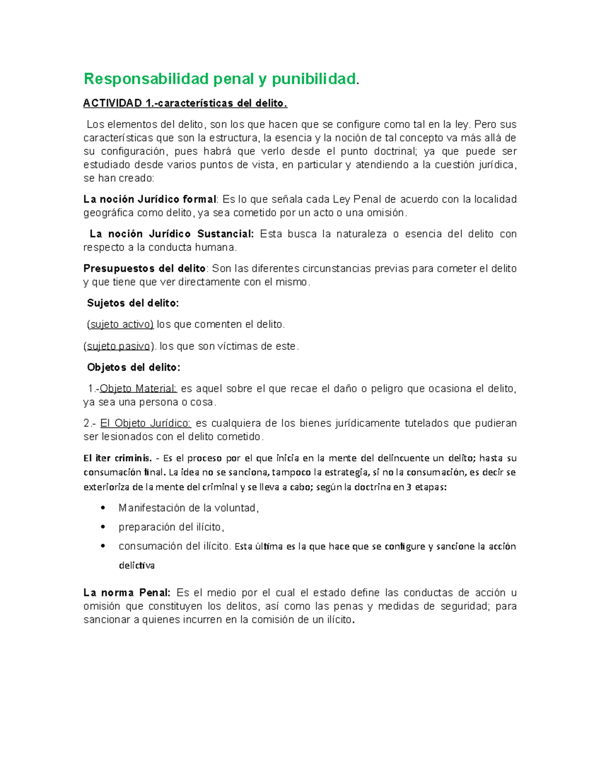 M12 U1 S1 ARSM - Actividades - Responsabilidad penal y punibilidad ...