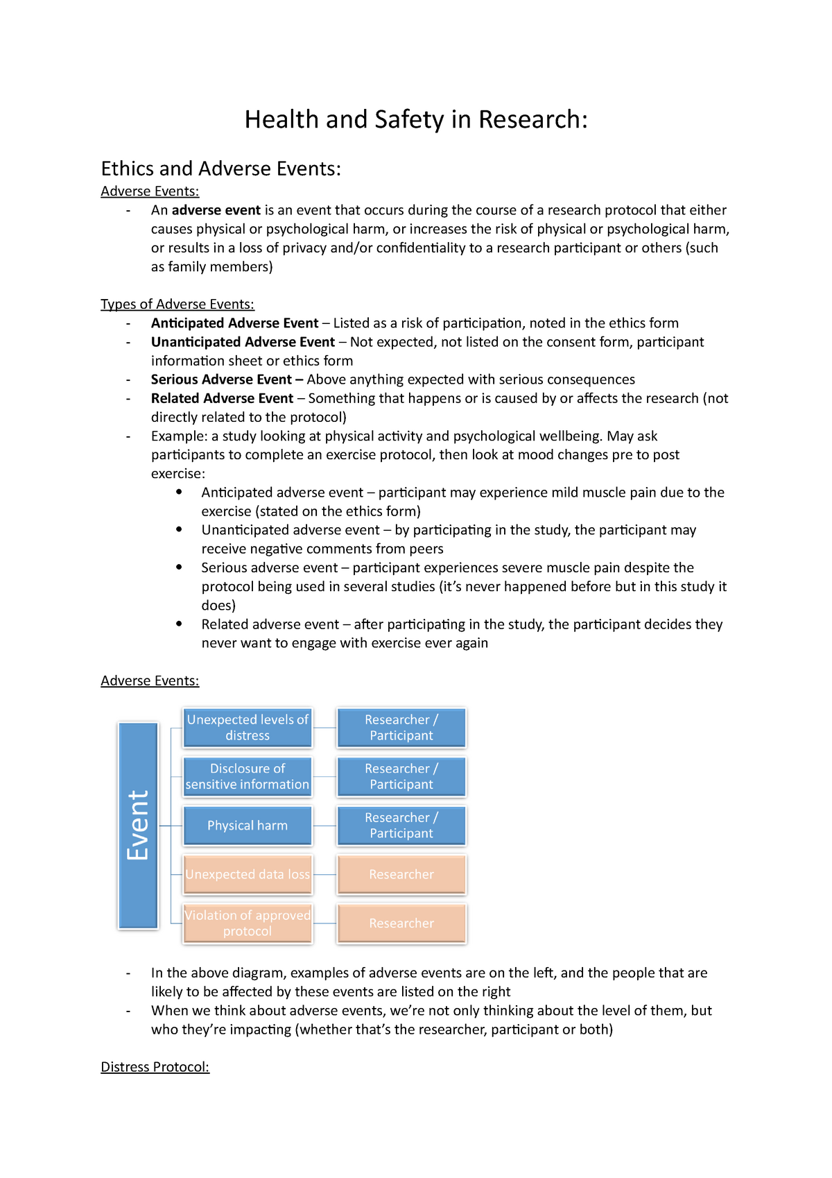 dissertation topics on health and safety